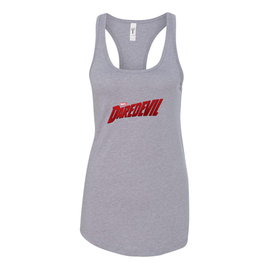 Women's Daredevil Marvel Superhero Racerback Tank Top