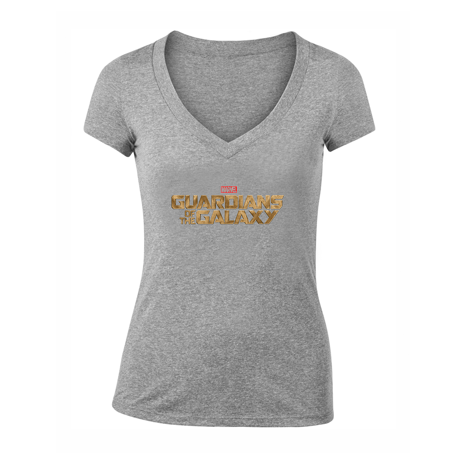 Women's Guardians of the Galaxy Superhero V-Neck T-Shirt