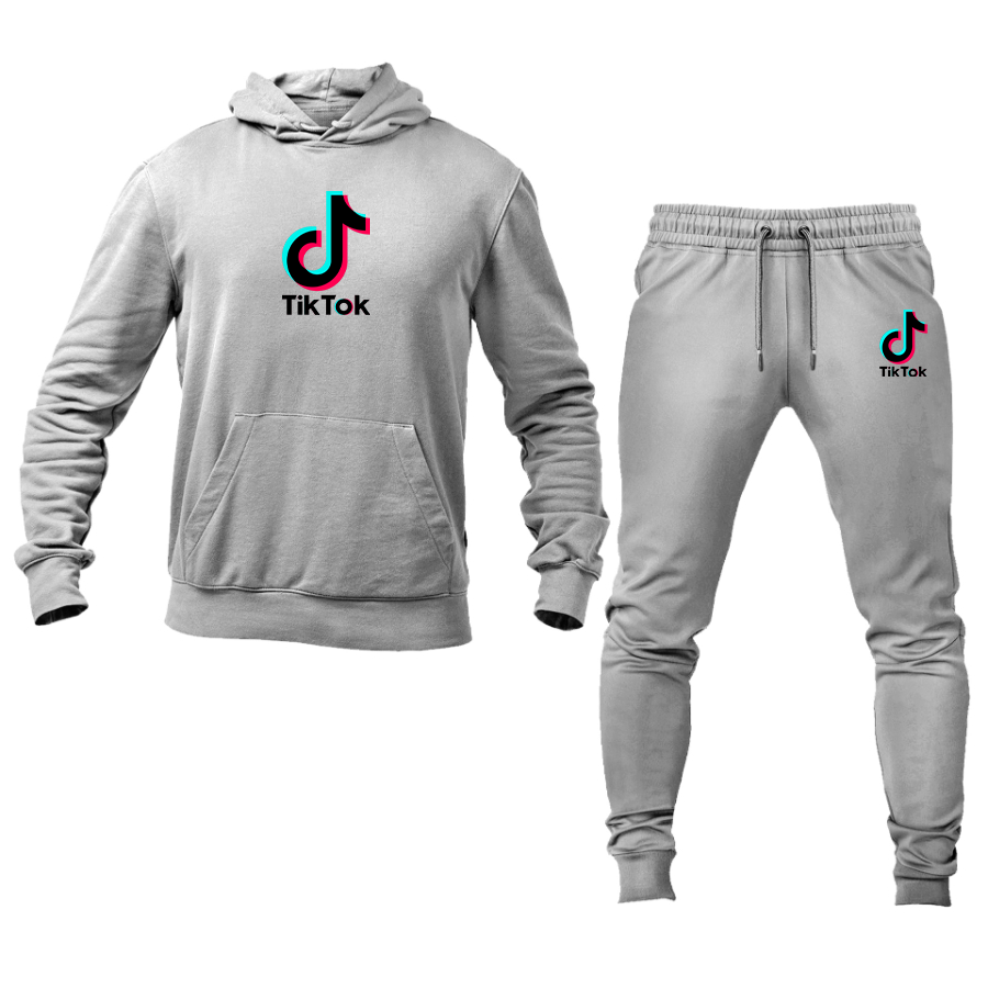 Men's TikTok Social Hoodie Joggers Set