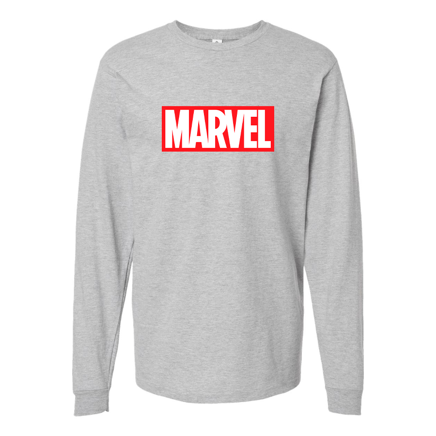 Men's Marvel Comics Superhero Long Sleeve T-Shirt