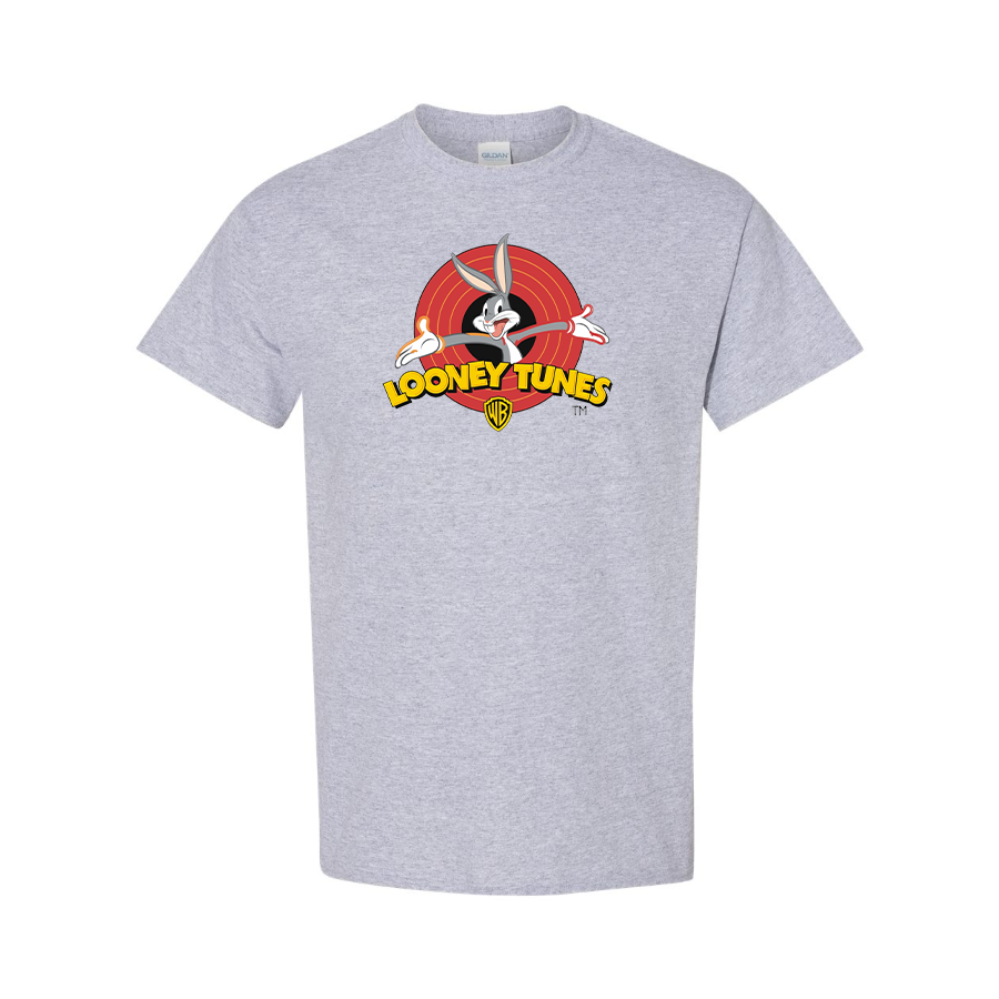 Youth Kids Looney Tunes Warner Brothers Cartoon Cotton T-Shirt