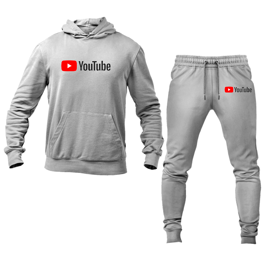 Men's YouTube Social Video Steaming Hoodie Joggers Set