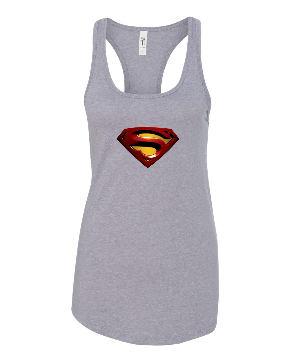 Women's Superman Superhero Racerback Tank Top