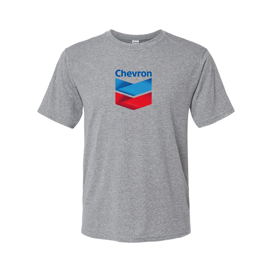 Men's Chevron Gas Station  Polyester T-Shirt