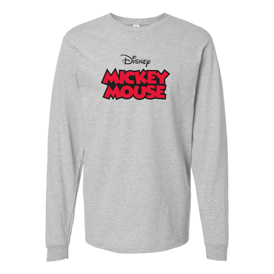 Men's Mickey Mouse Disney Long Sleeve T-Shirt