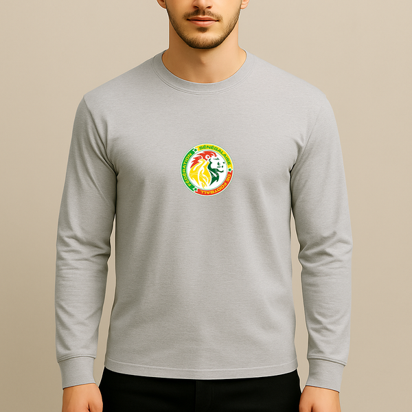 Men's Senegal National Soccer Team Long Sleeve T-Shirt
