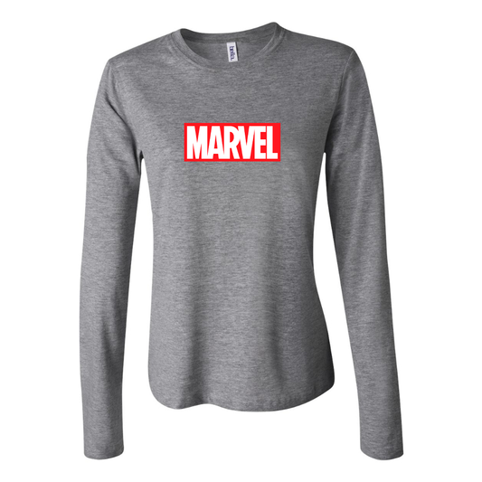 Women's Marvel Comics Superhero Long Sleeve T-Shirt