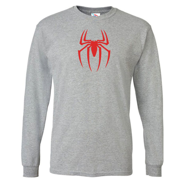 Men's Spiderman Marvel Avengers Superhero Long Sleeve T-Shirt