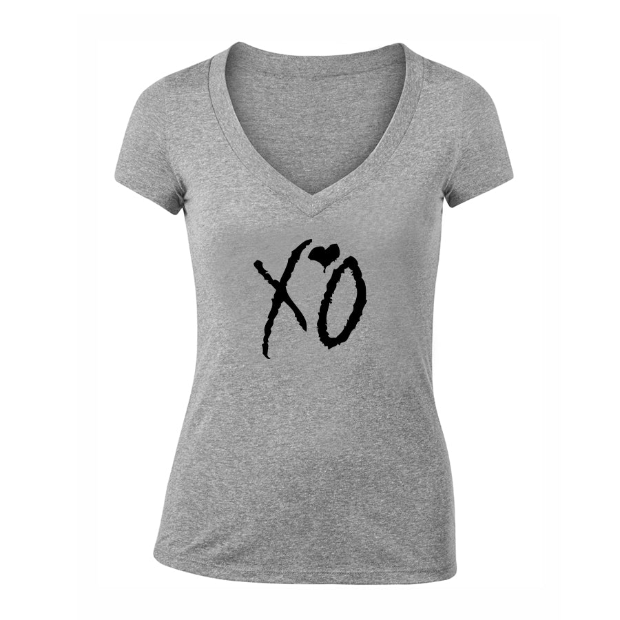 Women's The Weeknd XO Music V-Neck T-Shirt