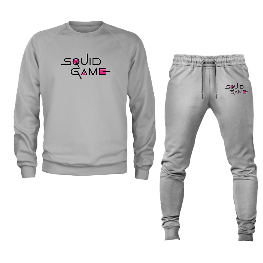 Men's Squid Game Show Crewneck Sweatshirt Joggers Suit