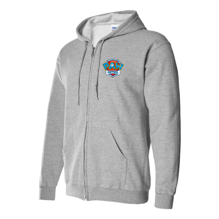 Men's Paw Patrol Cartoon Zipper Hoodie