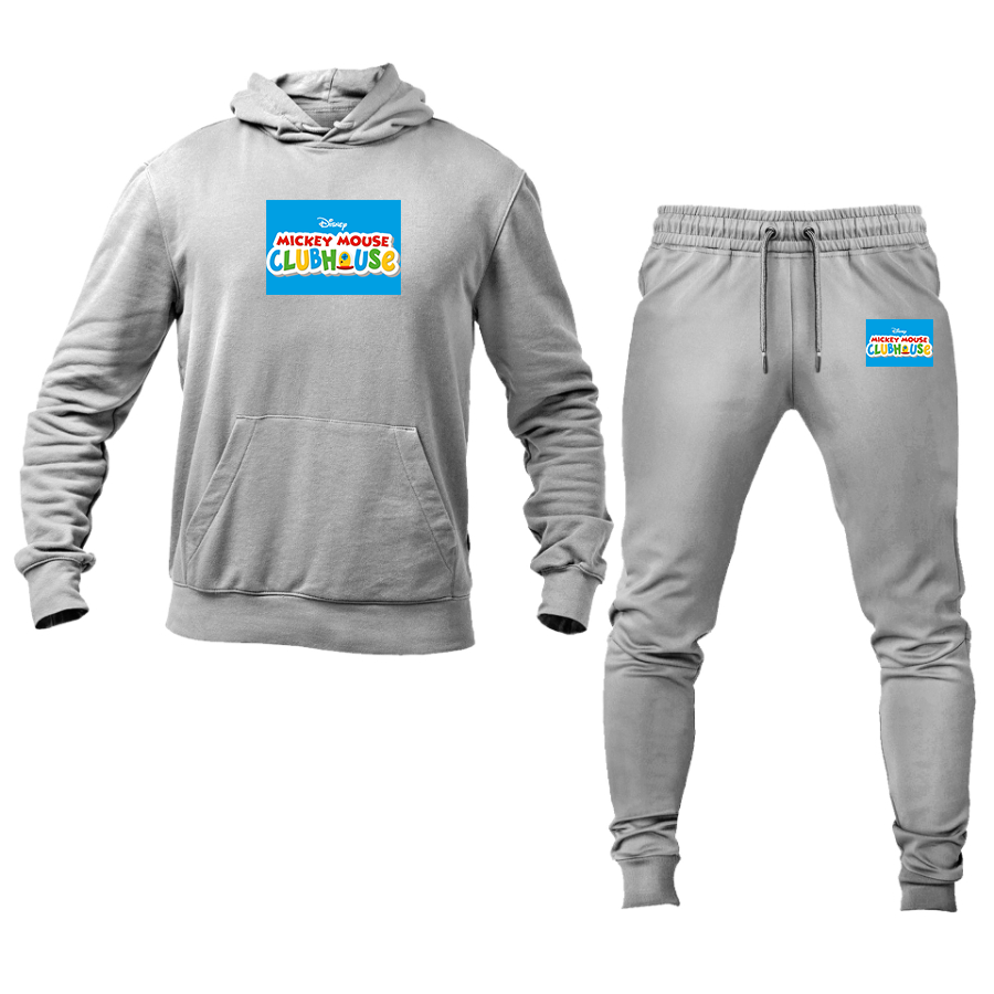 Men's Mickey Mouse ClubHouse Hoodie Joggers Set