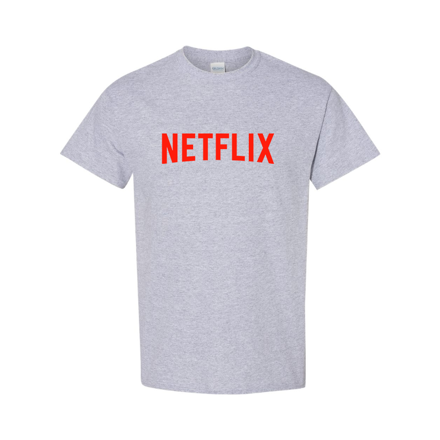 Men's Netflix Movie Show Cotton T-Shirt