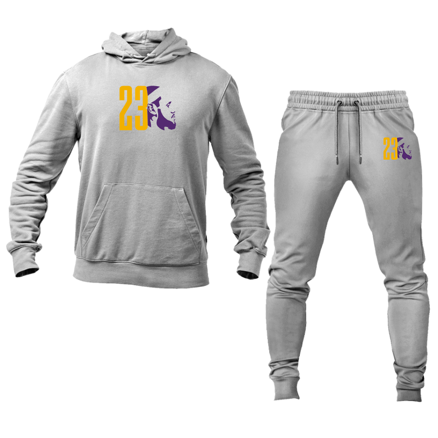 Men's Lebron James 23 Hoodie Joggers Set