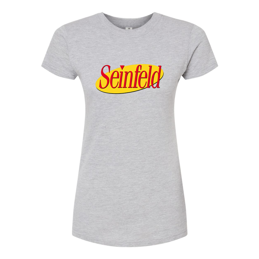 Women's Seinfeld Sitcom Show Round Neck T-Shirt