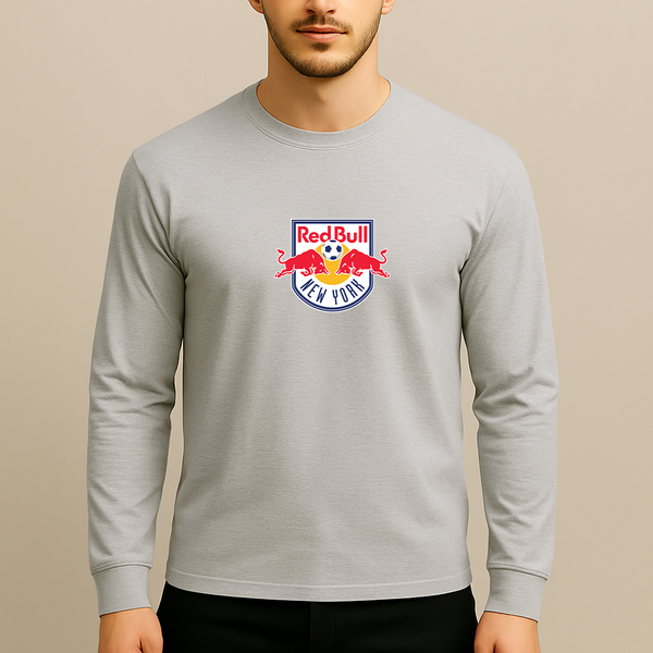 Men's New York Red Bulls FC Long Sleeve T-Shirt