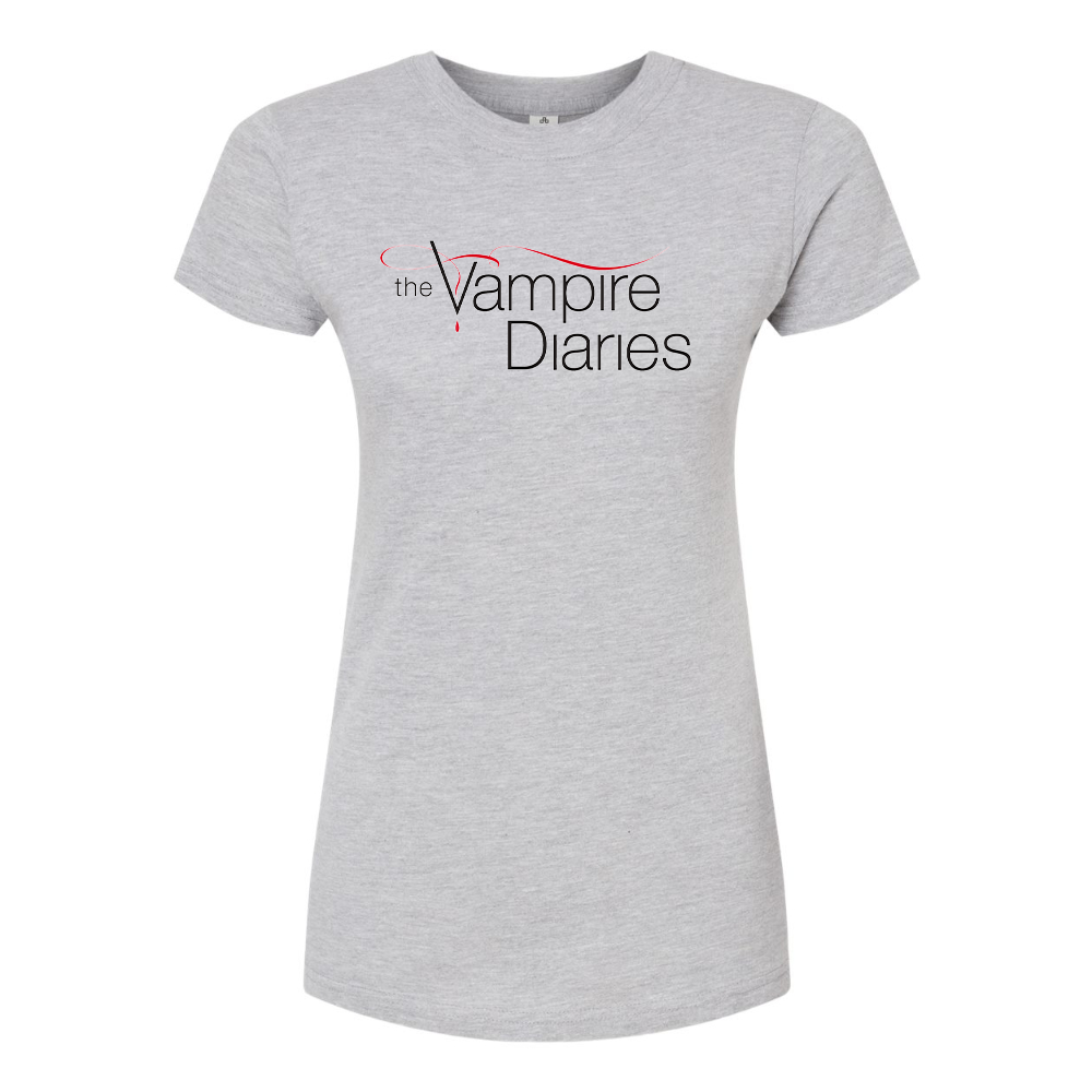 Women's The Vampire Diaries Series Show Round Neck T-Shirt