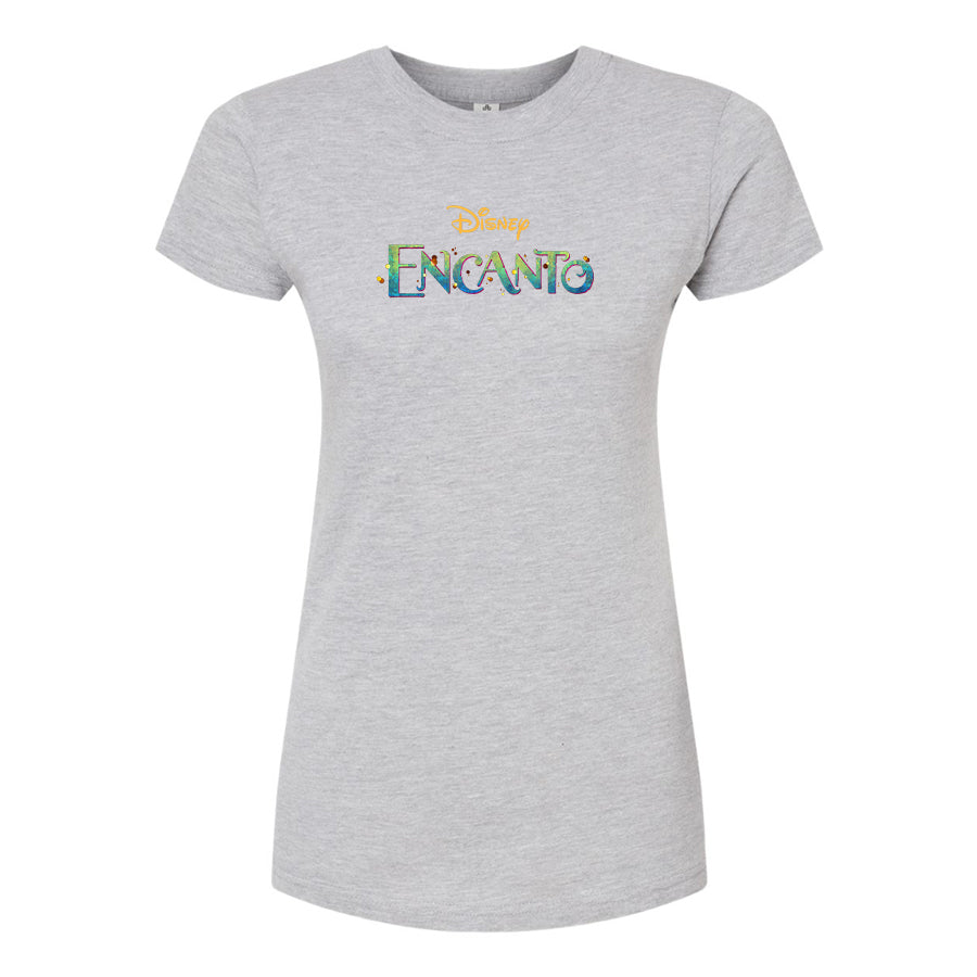 Women's Encanto Disney Cartoon Round Neck T-Shirt