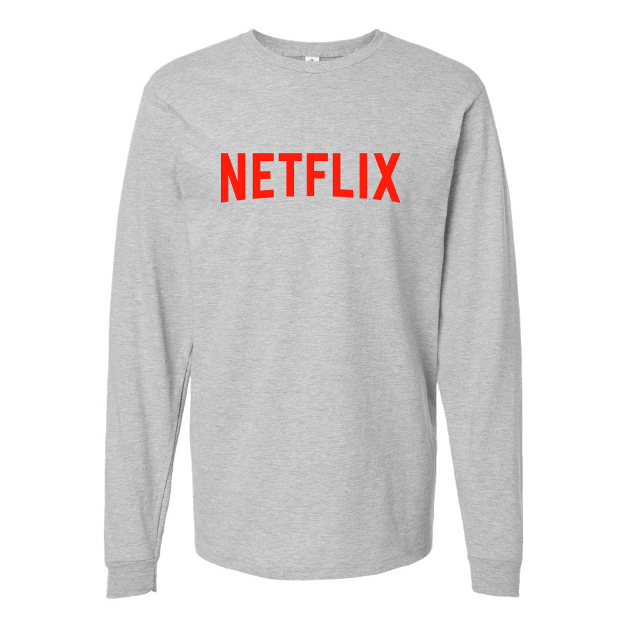 Men's Netflix Movie Show Long Sleeve T-Shirt