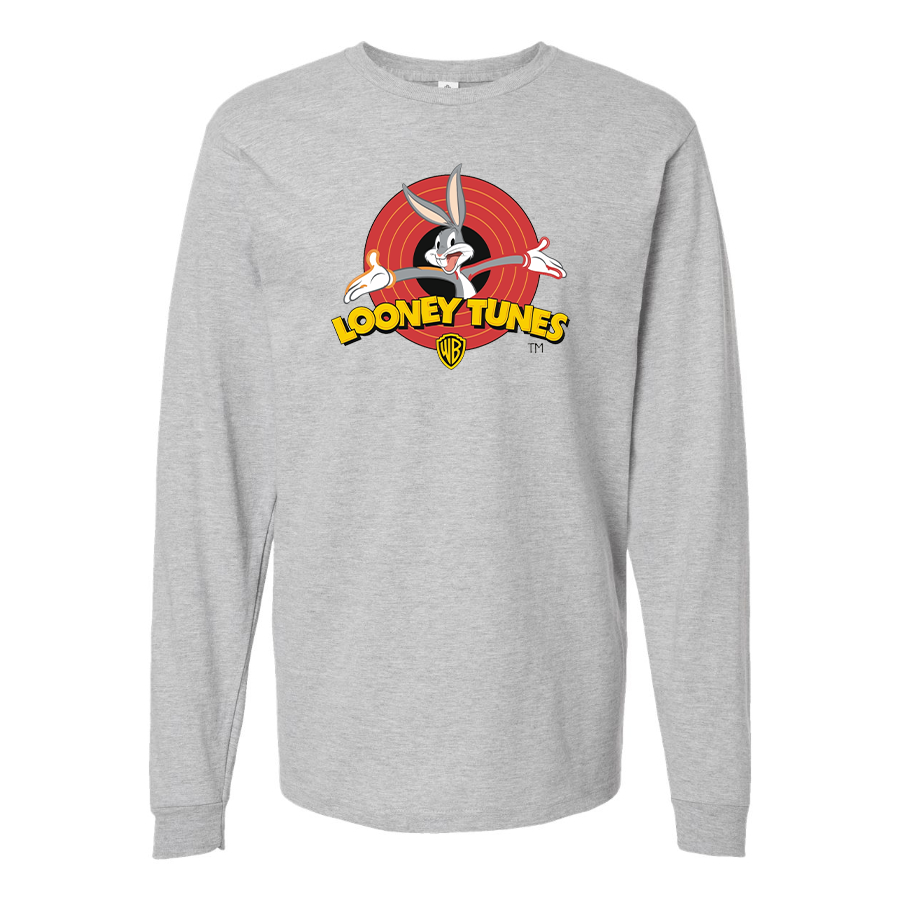 Men's Looney Tunes Warner Brothers Cartoon Long Sleeve T-Shirt