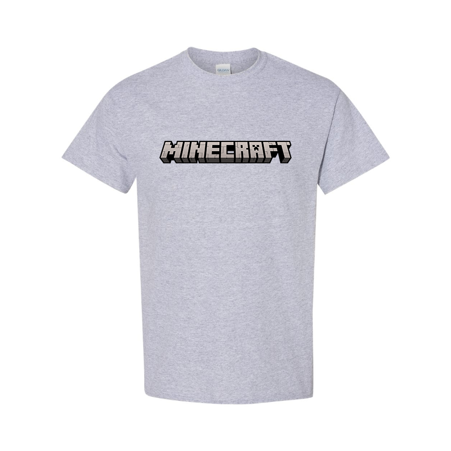 Youth Kids Minecraft Game Cotton T-Shirt