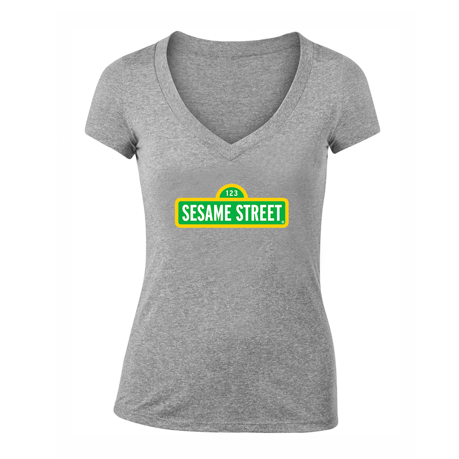 Women's Sesame Street Show V-Neck T-Shirt