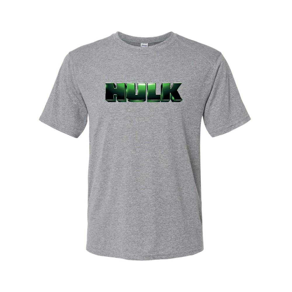 Men's The Hulk Marvel Superhero Polyester T-Shirt