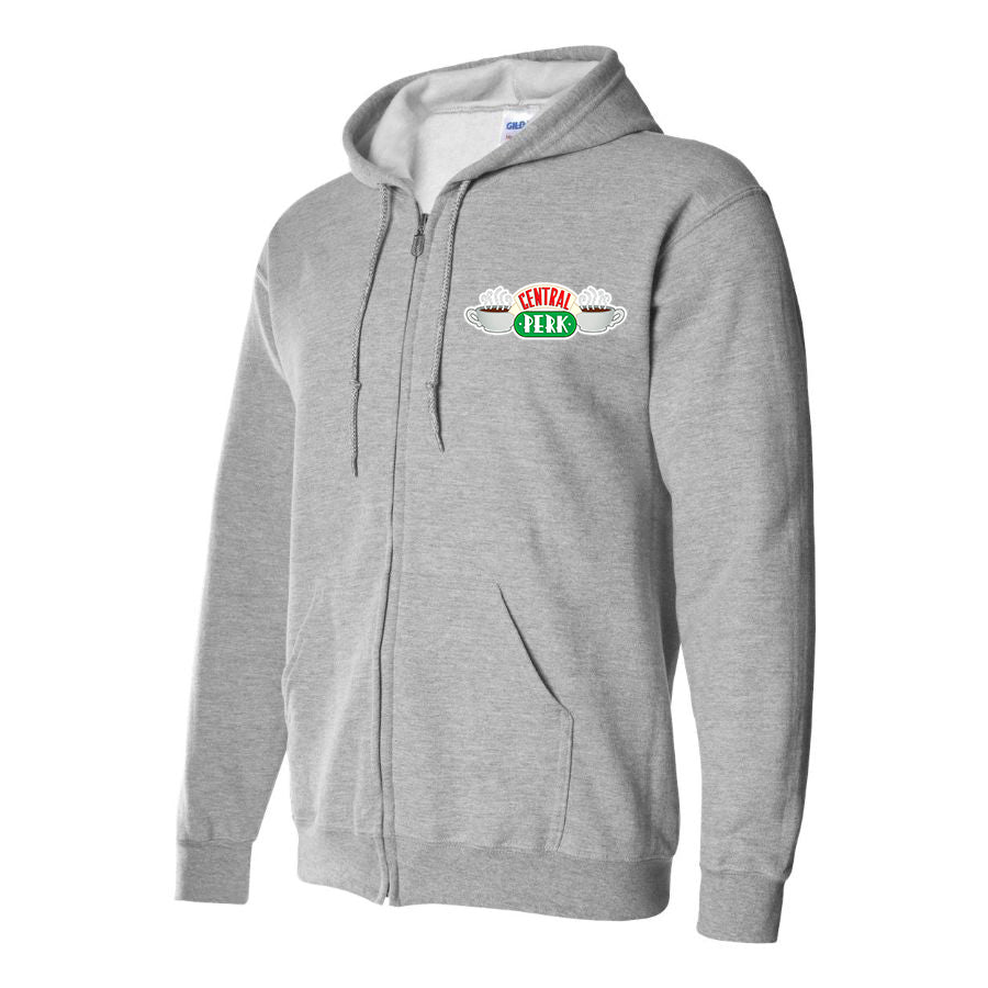 Men's Central Perk Friends Show Zipper Hoodie