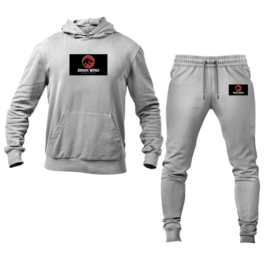 Men's Jurassic World Dominion Movie Hoodie Joggers Set