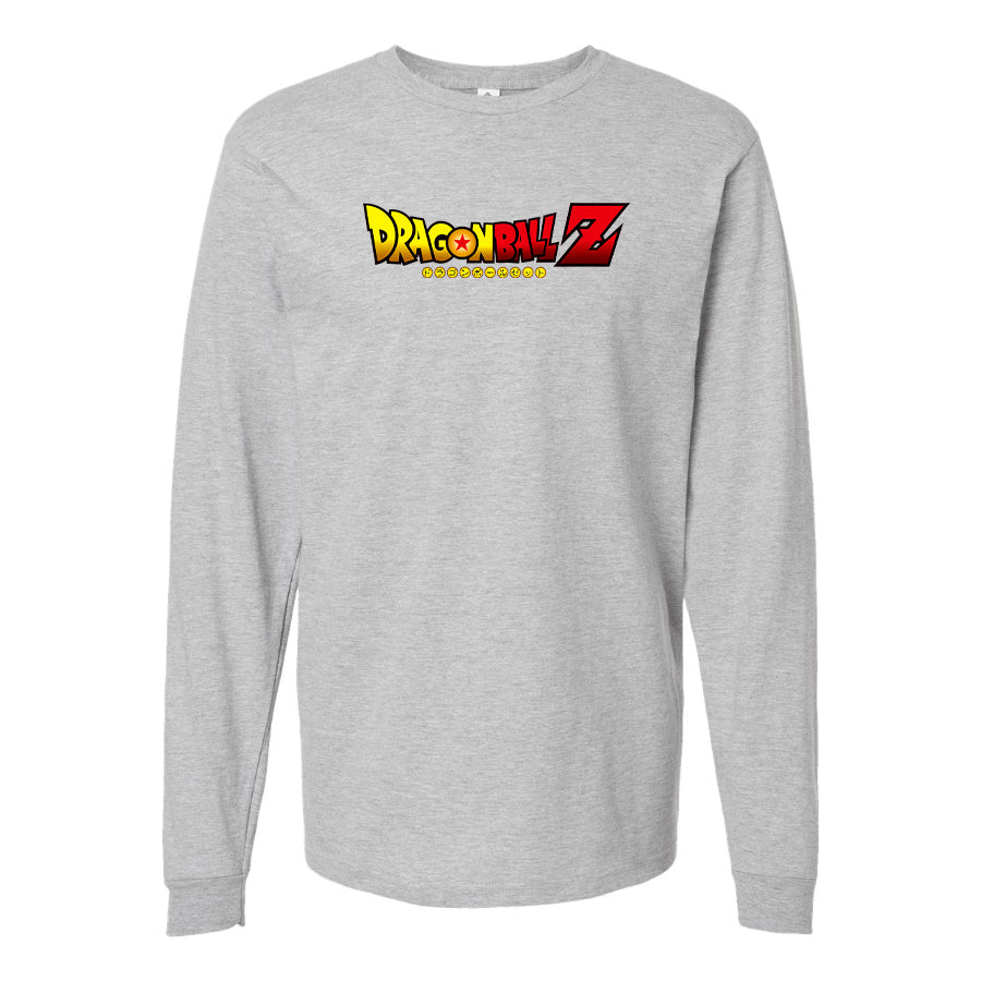 Youth Kids Dragon Ball Z Cartoon Title Long Sleeve T-Shirt