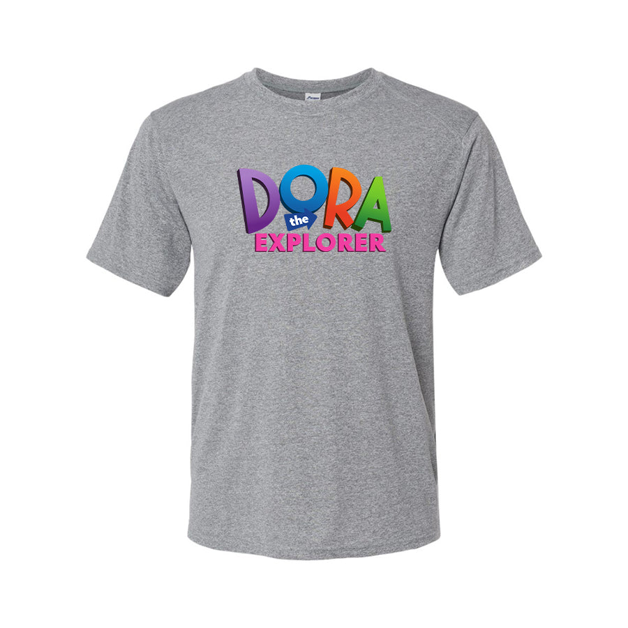 Men's Dora The Explorer Cartoon Performance T-Shirt