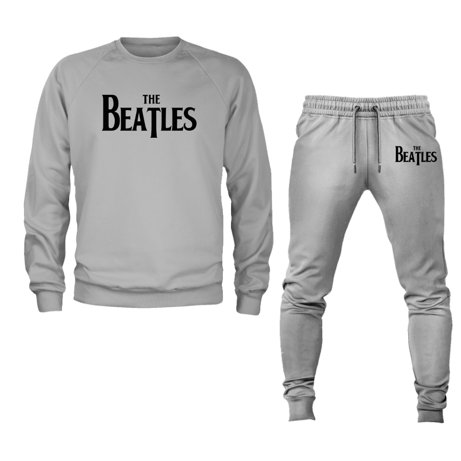 Men's The Beatles Music Crewneck Sweatshirt Joggers Suit