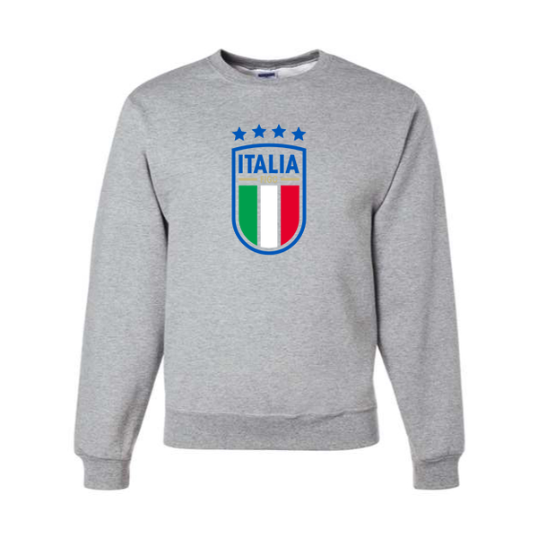 Men's Italy National Soccer Crewneck Sweatshirt