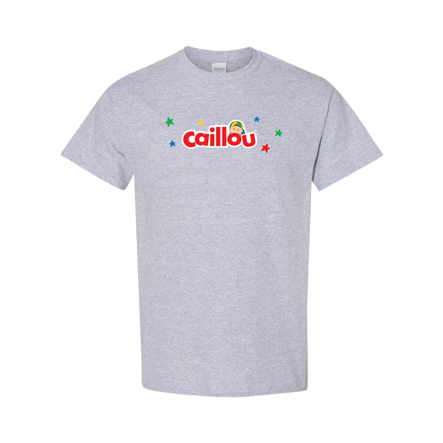 Youth Kids Caillou Cartoons Cotton T-Shirt