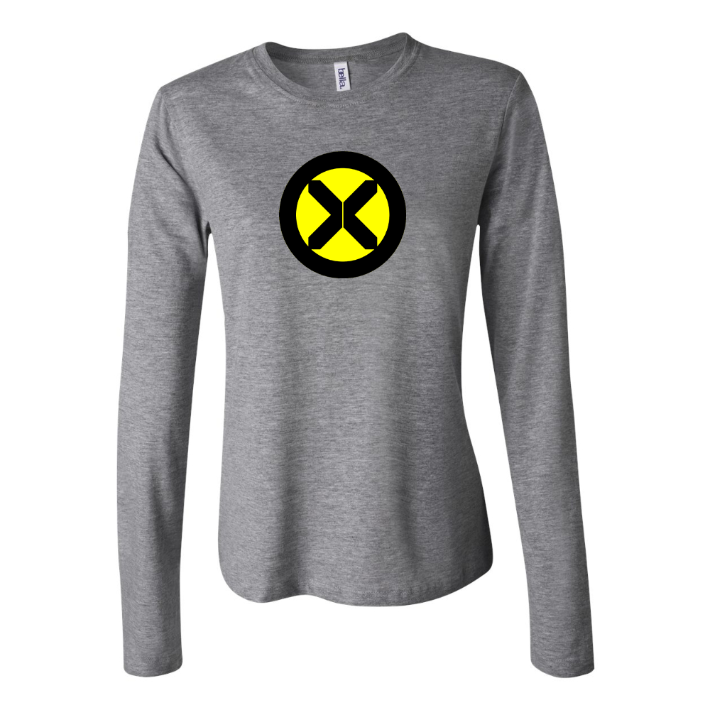 Women's X-Men Marvel Comics Superhero Long Sleeve T-Shirt