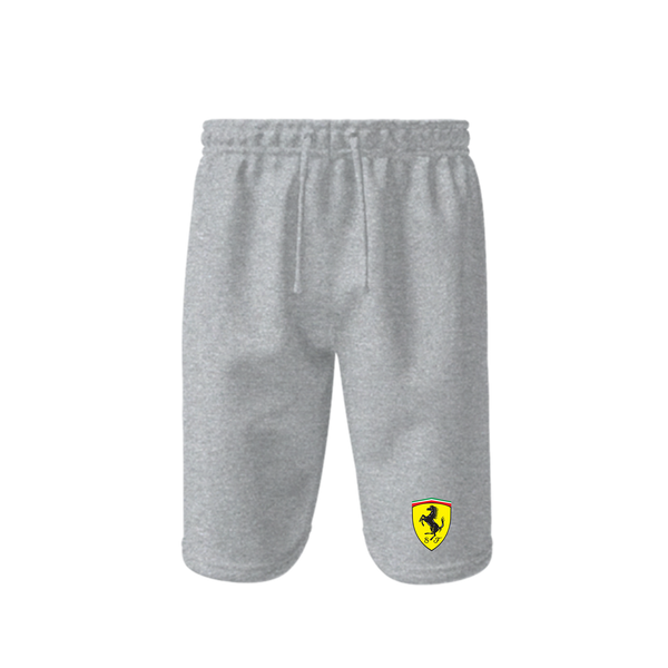 Men’s Ferrari Motorsport Car Athletic Fleece Shorts