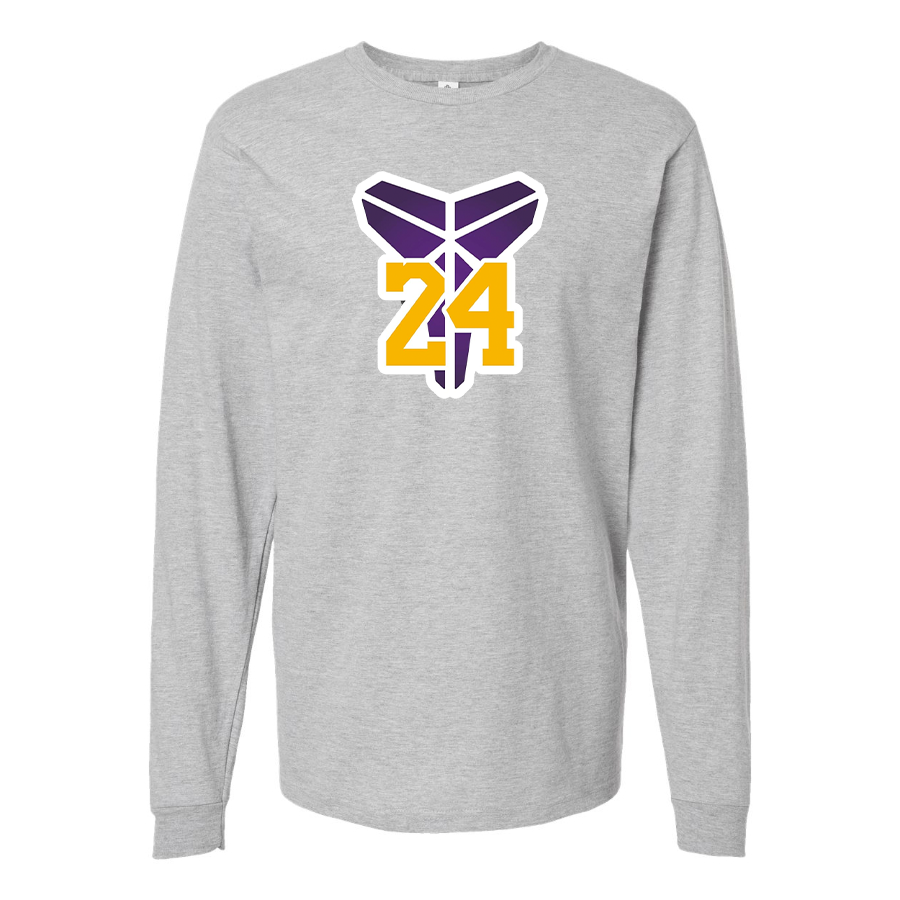 Men's Kobe Bryant Mamba 24 Long Sleeve T-Shirt