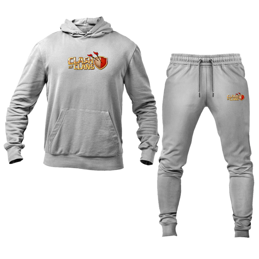 Men's Clash of Clans Game Hoodie Joggers Set