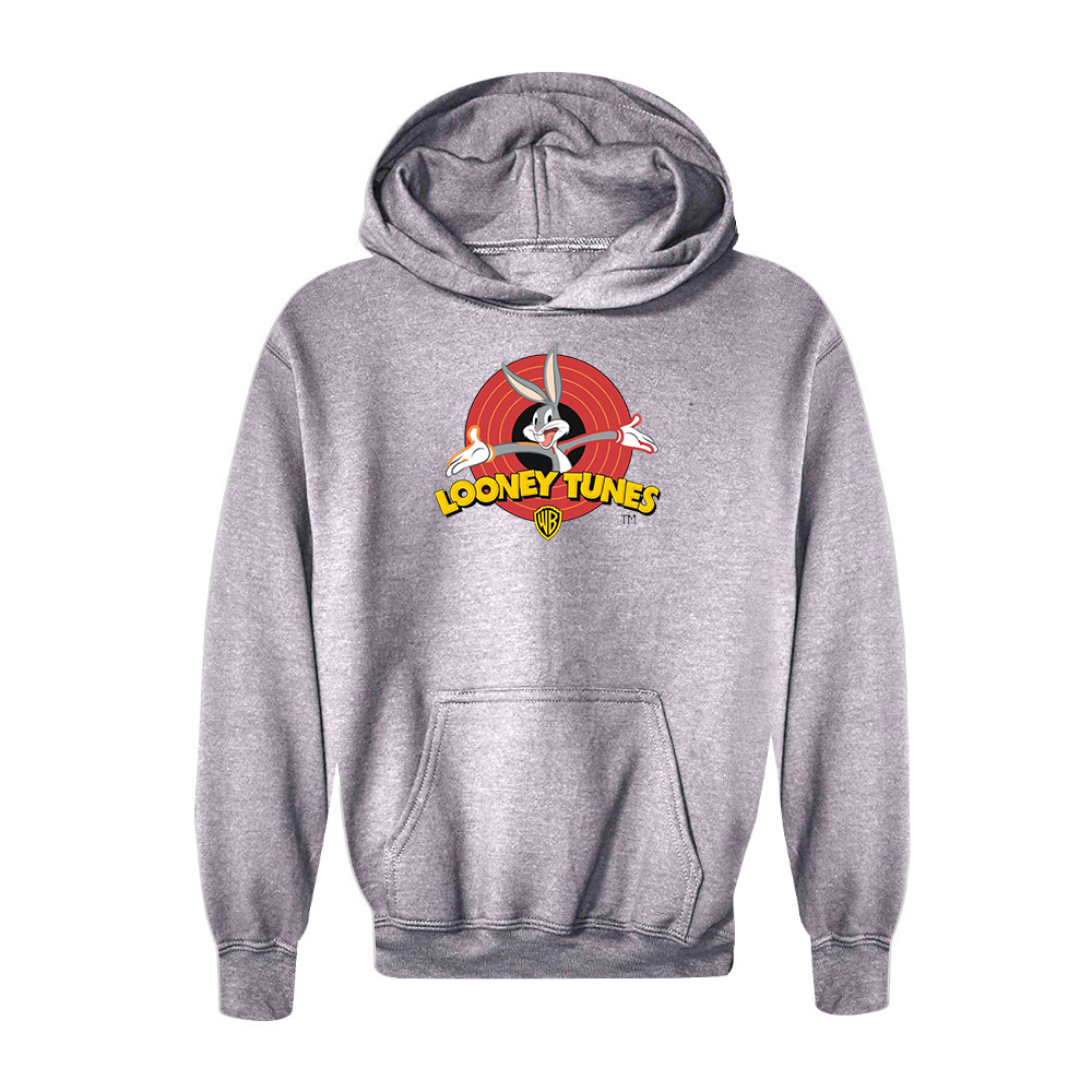 Youth Kids Looney Tunes Warner Brothers Cartoon Pullover Hoodie