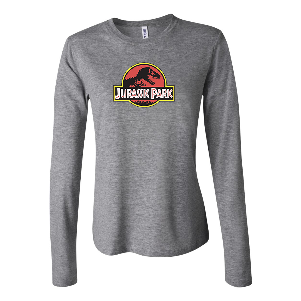 Women's Jurassic Park Movie Long Sleeve T-Shirt