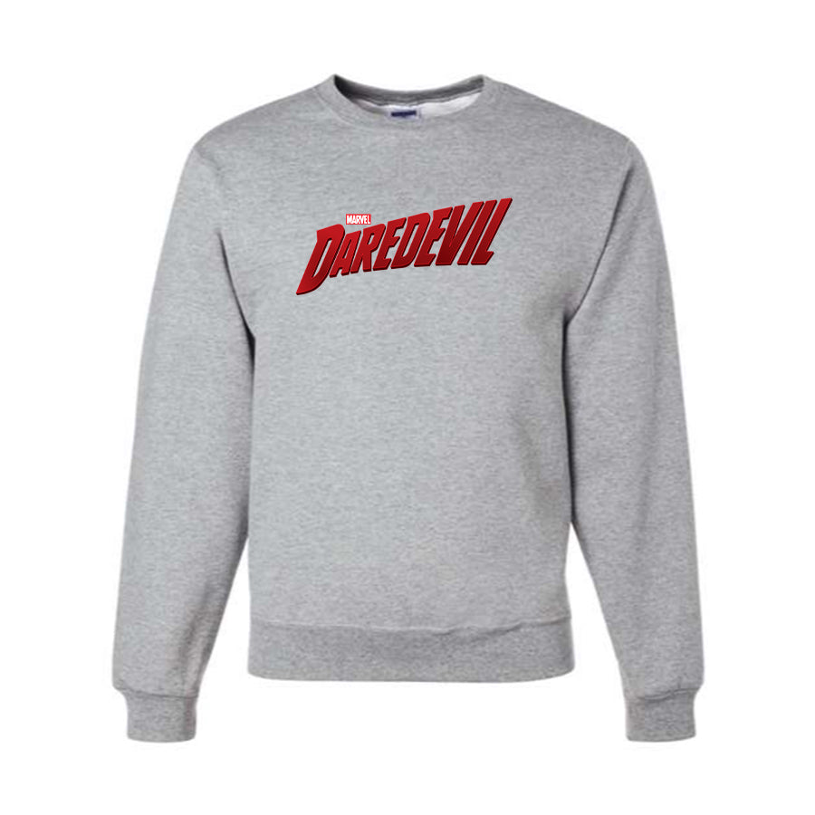 Men's Daredevil Marvel Superhero Crewneck Sweatshirt