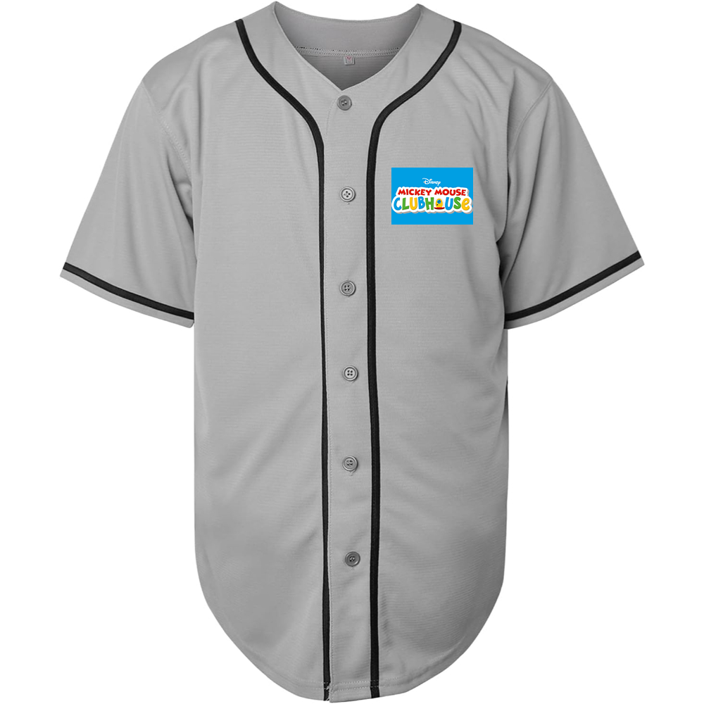 Men's Mickey Mouse ClubHouse Baseball Jersey