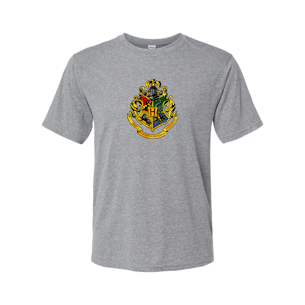 Men's Hogwarts Emblem Harry Potter Movie Polyester T-Shirt