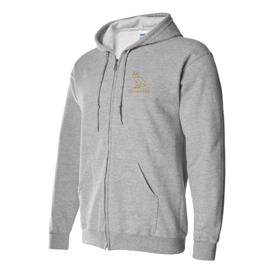 Men's Ovosound Drake Music Zipper Hoodie