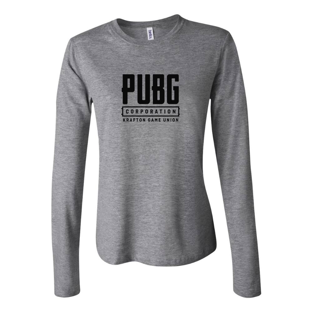 Women's PUBG Multiplayer Shooting Game Long Sleeve T-Shirt