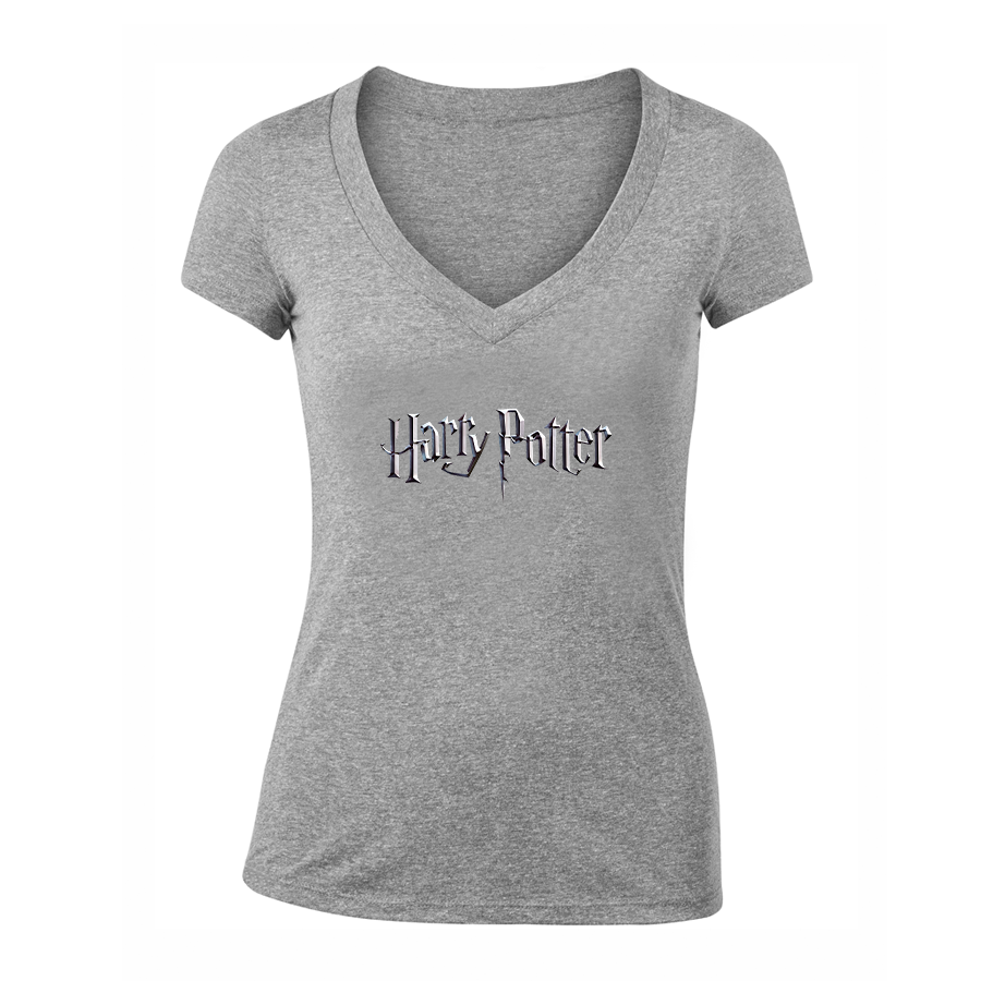 Women's Harry Potter Movie V-Neck T-Shirt