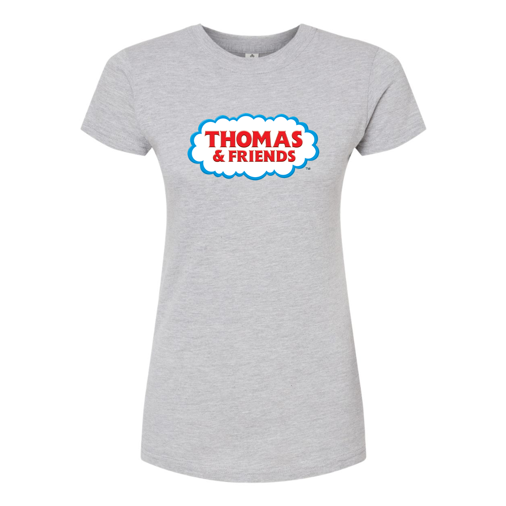 Women's Thomas & Friends Cartoons Round Neck T-Shirt