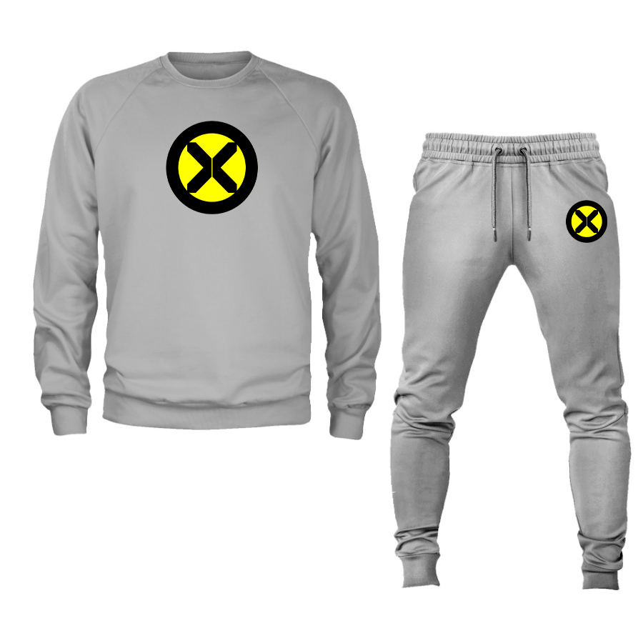 Men's X-Men Marvel Comics Superhero Crewneck Sweatshirt Joggers Suit