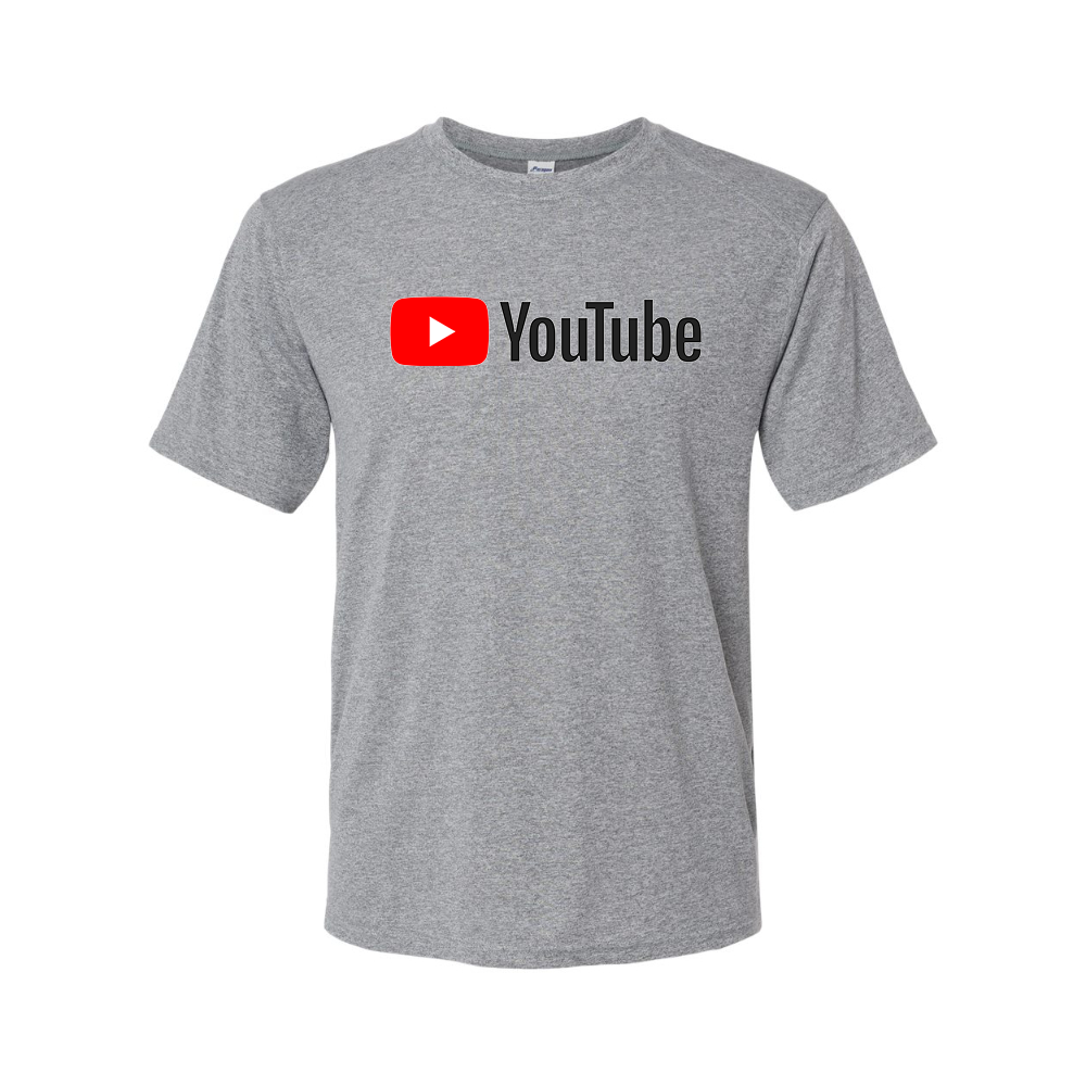 Men's YouTube Social Video Steaming Performance T-Shirt