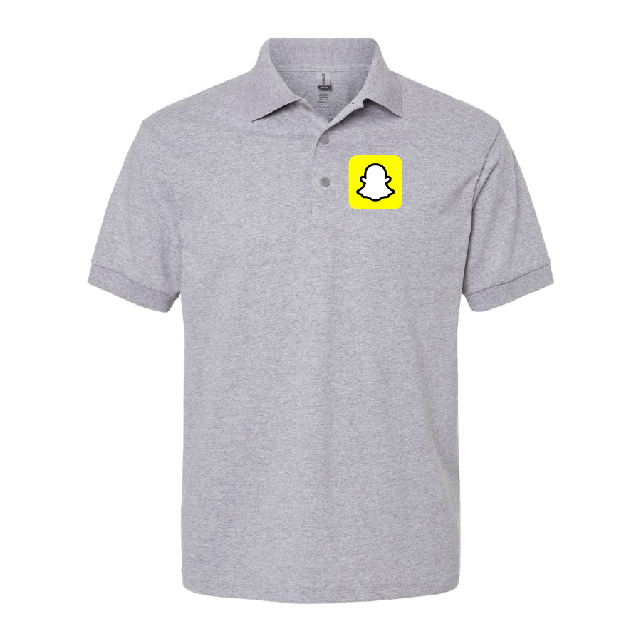 Men's Snapchat Social Dry Blend Polo